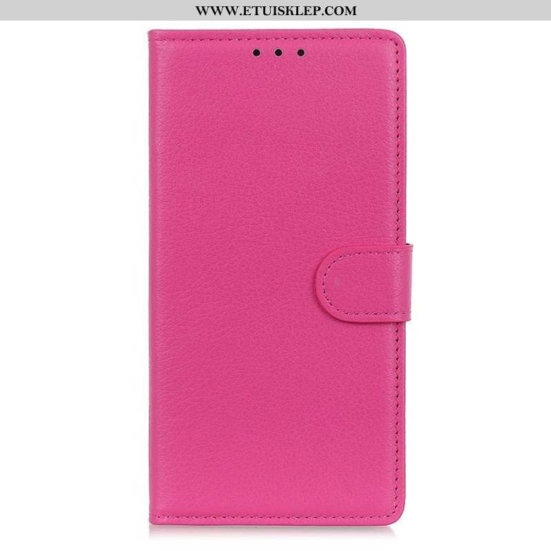 Etui Folio do Samsung Galaxy M33 5G Tradycyjna Sztuczna Skóra